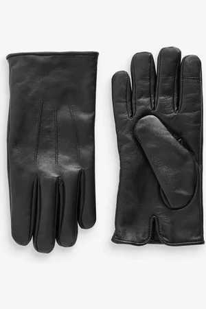 Next Leren handschoenen met fleecevoeringL