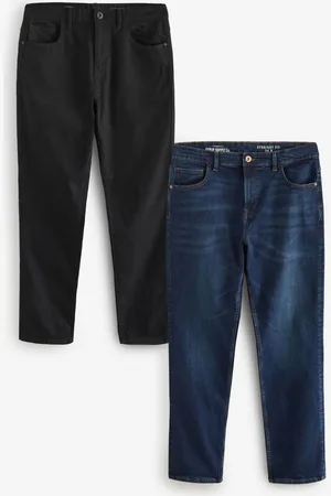 Next Classic Stretch Straight Fit Jeans 2 Pack34W x 33L (UK 34 L)