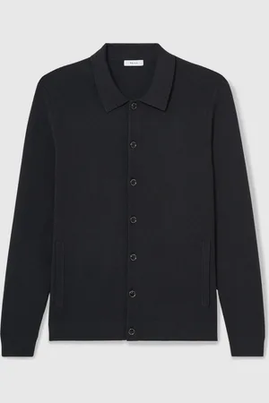 Reiss Saint Fine-Ribbed Button-Through CardiganXL