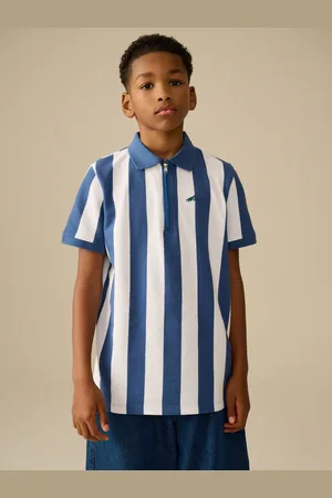 Next Gestreept poloshirt met korte mouwen (3-16jr)98104cm