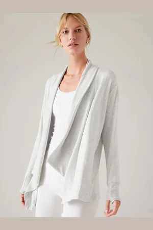 Athleta Pranayama Restore lang vest met overslagM