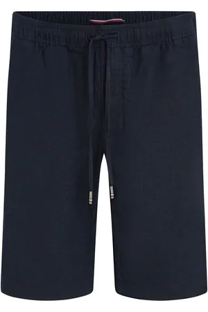 Tommy Hilfiger Harlem Drawstring Linen Shorts34r