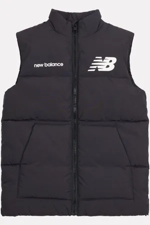 New Balance Gewatteerde bodywarmer met grafisch logo voor jongens8