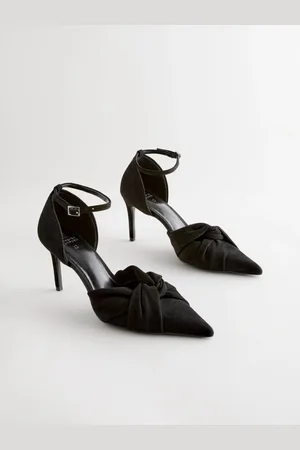Next Forever Comfort Leather Knot Point Toe Heel Court ShoesEU 38 (UK 5)