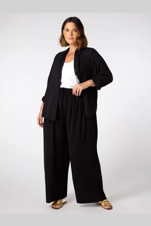 Live Unlimited London Petite Curve Full Length Drawstring Trousers42