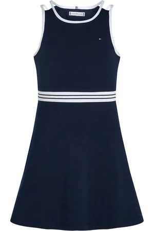 Tommy Hilfiger Contrast Binding Skater Dress140146cm