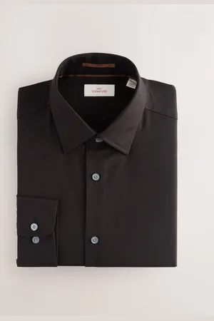 Next Signature 100% Cotton with Cutaway Collar Textured Shirt16in