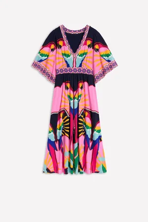 Boden Maya kimono jersey maxi-jurk36