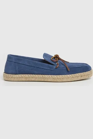 Hackett Suede Espadrilles With Lace-Up Detailuk7eu41