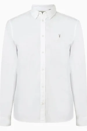 AllSaints AllSaints Hawthorne overhemd met lange mouwenXS