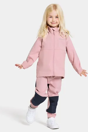 Didriksons Kids Blue Hallon Water-Repellent Jacket98104cm