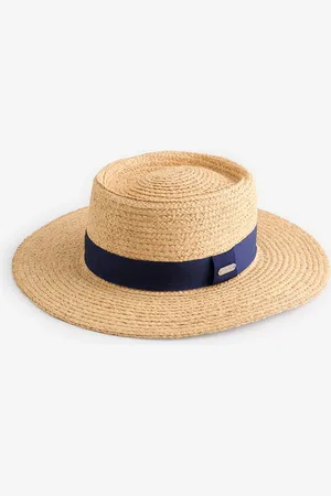 Barbour Lily Straw Summer 100% Cotton HatL