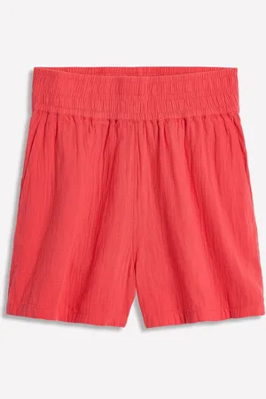 Boden Smocked Double Cloth Shorts44