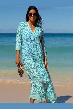 ASPIGA Long Sleeve Viola 100% Organic Cotton Dresslarge