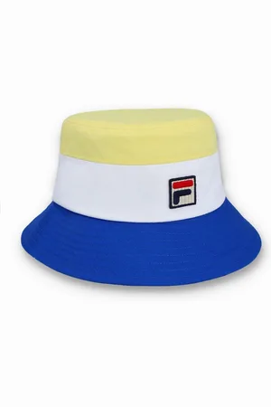 Fila Marco Tri Colour Bucket 100% Cotton Hat With Heritage Logoeen maat