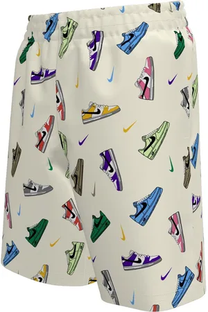 Nike Multi Trainer Print 7 Inch Volley Swim Shorts152158cm