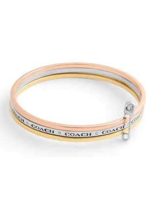 Coach Signature Safety Pin Bangleeen