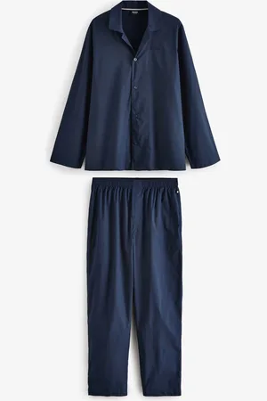 HUGO BOSS Logo Embroidered Stretch Poplin PyjamasM