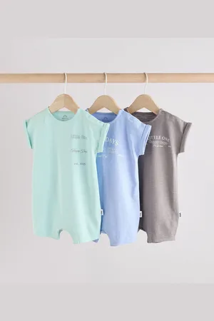 Next Baby 100% Cotton Rompers 3 Pack2
