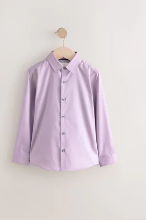 Next Long Sleeves Smart Trimmed Shirt (3-16yrs)134140cm