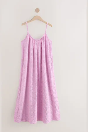 Next Maxi-jurk van jersey met textuur46