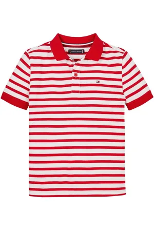 Tommy Hilfiger Flag Short Sleeve 100% Cotton Polo Shirt152158cm