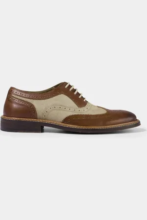 Joe Browns Premium Leather Lace-Up Leather Brogues Shoesuk9eu43