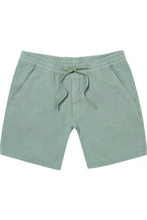 Remus Slim Fit Cotton-Linen Shorts34r