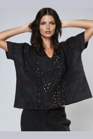 Religion Topaz Embroidery Anglais Blouse34
