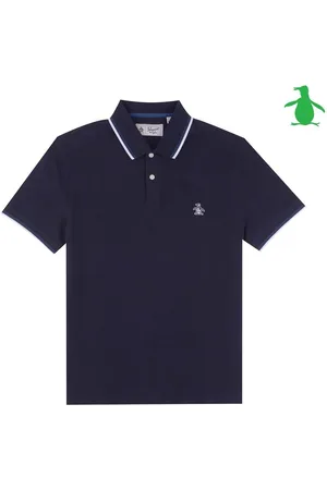 Original Penguin Textured Short Sleeve 100% Cotton ShirtX-large