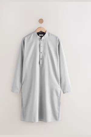 Next Textured 100% Cotton Signature KurtaX-Small