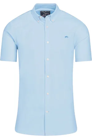 Raging Bull Short Sleeve Lightweight Oxford 100% Cotton ShirtMedium