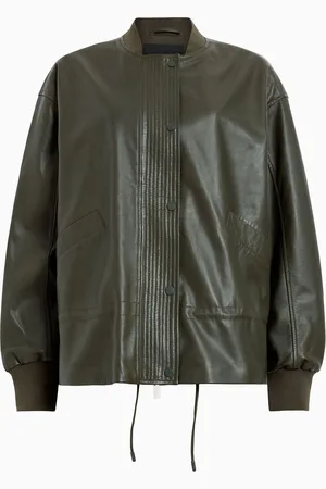 AllSaints AllSaints Sofi Leather Bomber Jacket36