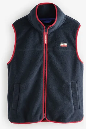 Superdry Fleece 100% Cotton Gilet8 Jaar (128 cm)