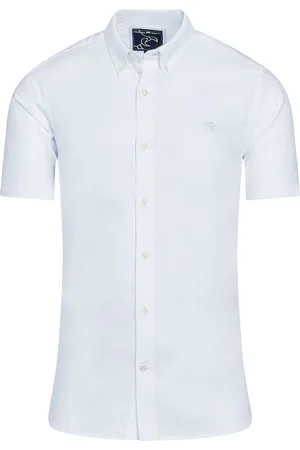 Raging Bull Short Sleeve Lightweight Oxford 100% Cotton ShirtMedium