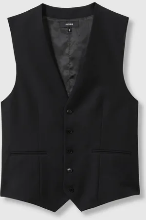 Reiss Aspire Slim-Fit Wool Suit Waistcoat38r