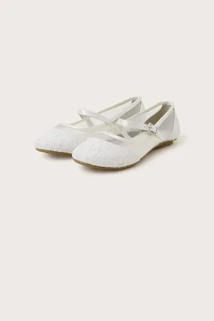 Monsoon Communion Lace Ballerinas FlatsEU 29 (UK 11)