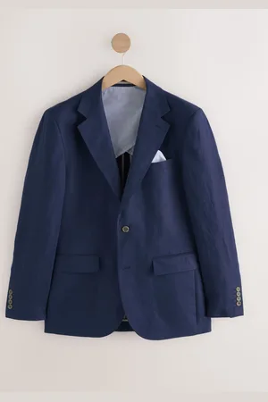 Next Slim Fit Linen Suit Jacket50 Lang (UK 40 L)