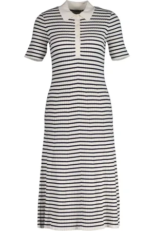 GANT Knitted Stripe Short Sleeve Dresslarge