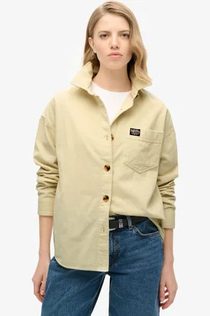 Superdry Overhemdjack van brede corduroy van 100% katoen40