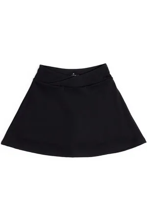 Danskin Cross Front Tennis Black Skirt With Built In Shorts8