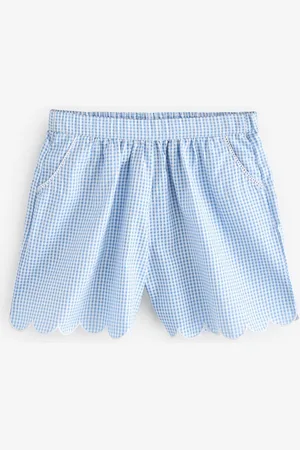 Next Pull-on Cotton Rich School Gingham Shorts (3-14yrs)9 Jaar (134cm)