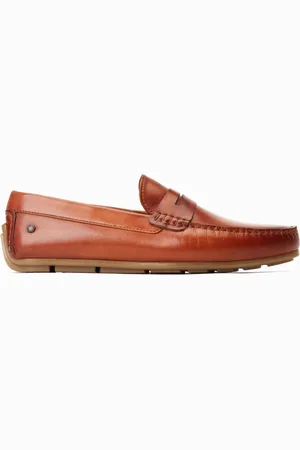 Base London Collins Slip On Brown Loafersuk9eu43