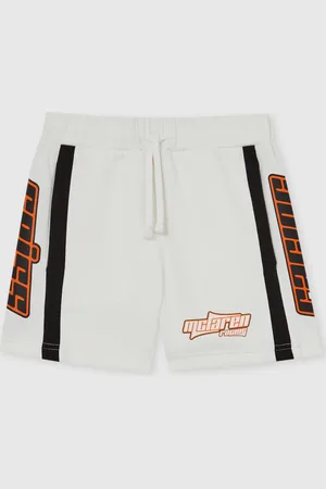 Reiss Ride Unisex Fit McLaren F1 Team Drawstring Shorts110116cm