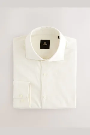 Next 100% Cotton Corduroy Shirt with Cutaway Collar4X-Large