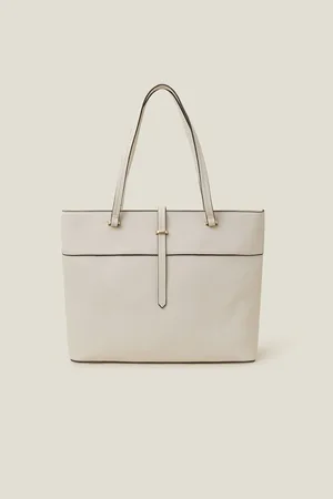 Accessorize Faux Leather Large Tote Bageen