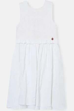 Angel & Rocket Natalie Bow Back 100% Cotton Dress104110cm