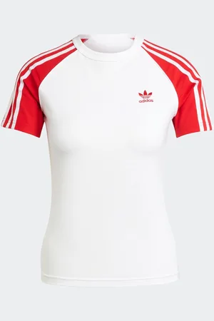 adidas 3 Stripe Slim T-Shirt4-6