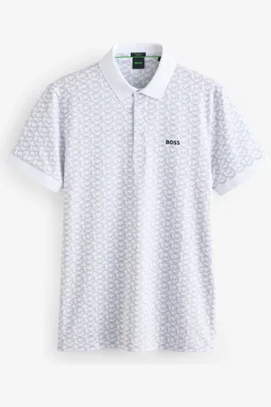 HUGO BOSS Paddy Regular-Fit Patterned Polo Shirt3X-Large