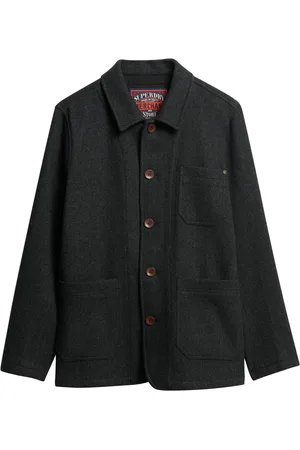 Superdry Merchant overshirt met textuurXL